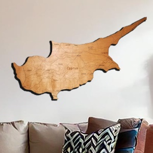 Cyprus Wood Map