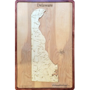 Delaware Wood Map