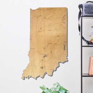 Indiana Wood Map