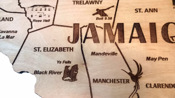 Jamaica Wood Map - Image 3