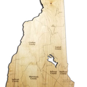 New Hampshire Wood Map