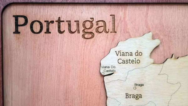Portugal Wood Map - Image 3