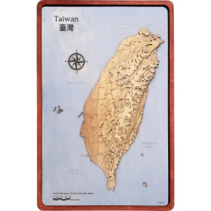 Taiwan Wood Map