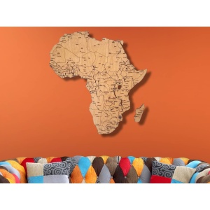 Africa Wood Map