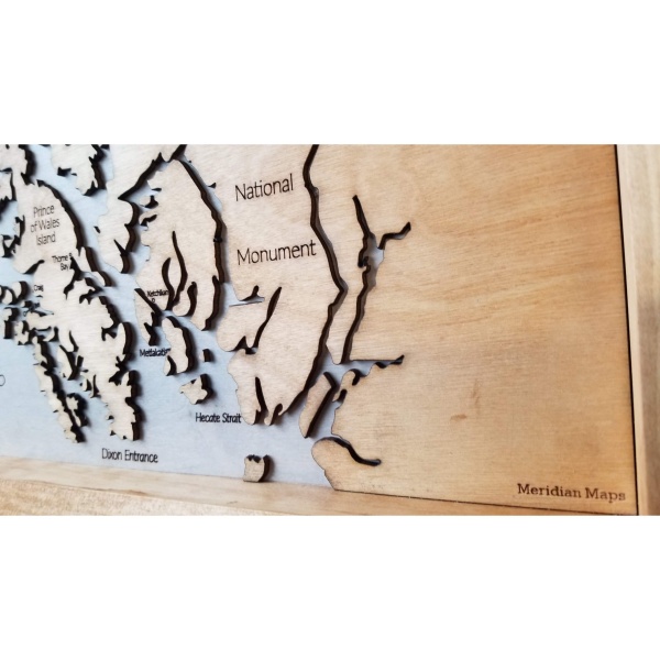 Alaska Wood Map - Image 4