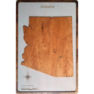 Arizona Wood Map