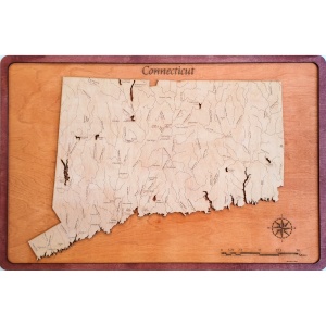 Connecticut Wood Map