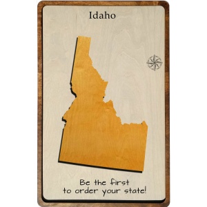 Idaho Wood Map