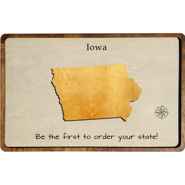 Iowa Wood Map