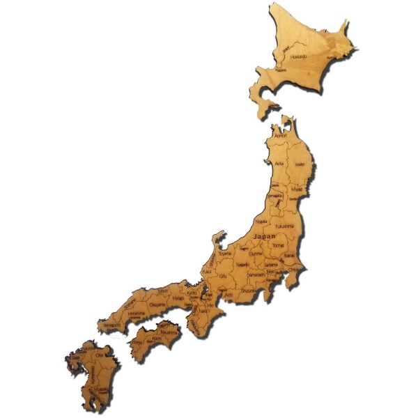 Japan Wood Map - Image 3