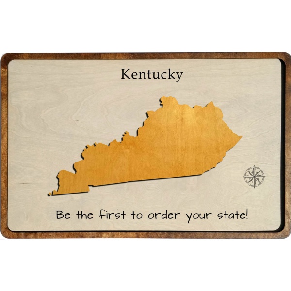 Kentucky Wood Map