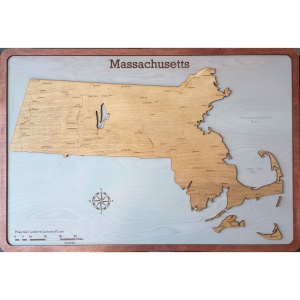 Massachusetts Wood Map