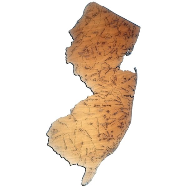 New Jersey Wood Map - Image 3