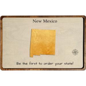 New Mexico Wood Map