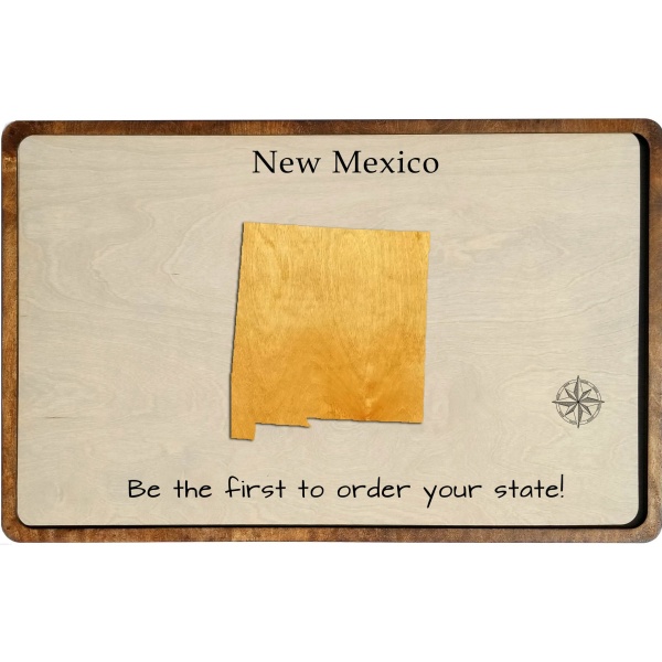 New Mexico Wood Map