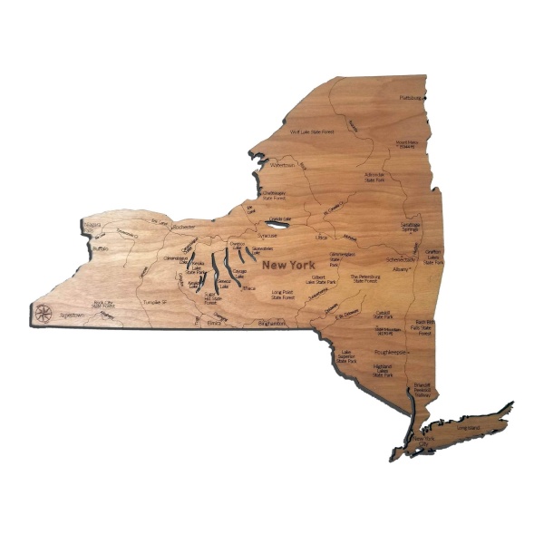 New York State Wood Map - Image 2