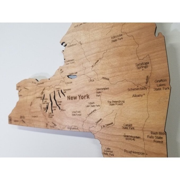 New York State Wood Map - Image 3