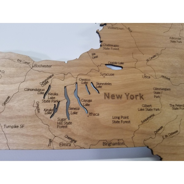 New York State Wood Map - Image 4