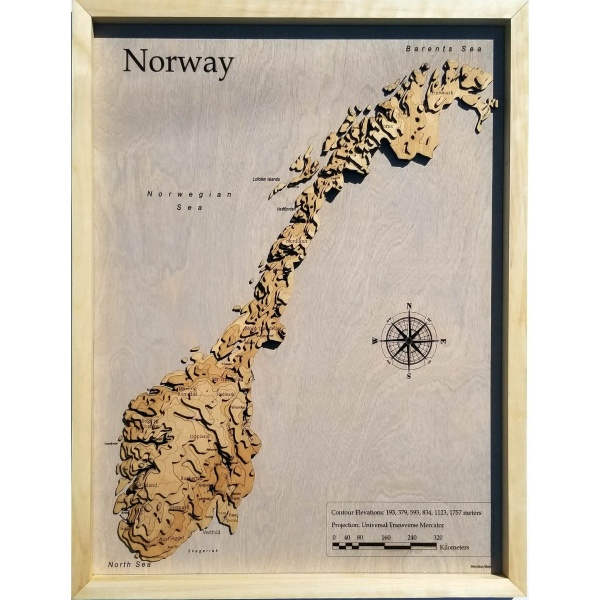 Norway Wood Map - Image 2