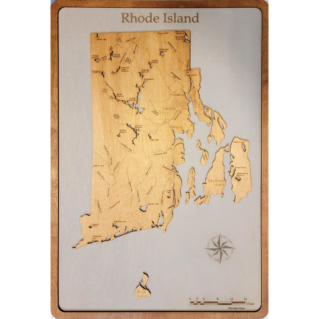 Rhode Island Wood Map