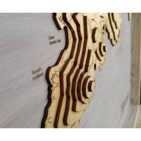 Tortola Wood Map - Image 2