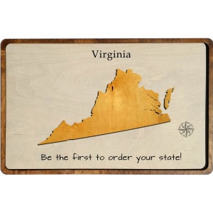 Virginia Wood Map