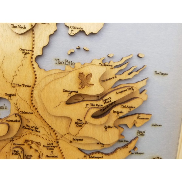 Westeros Wood Map - Image 10