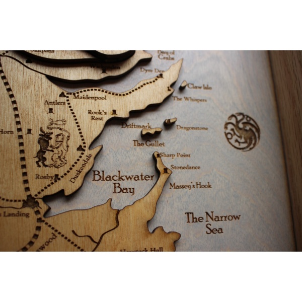 Westeros Wood Map - Image 14