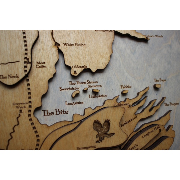 Westeros Wood Map - Image 15