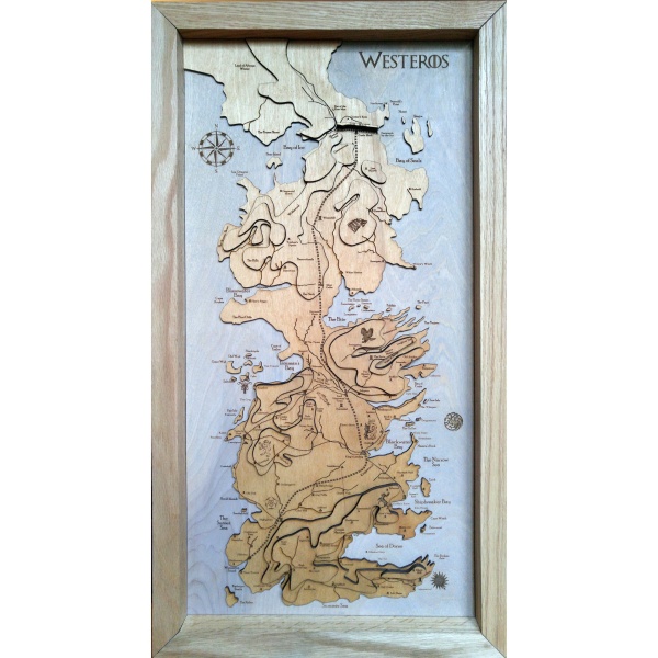 Westeros Wood Map - Image 3