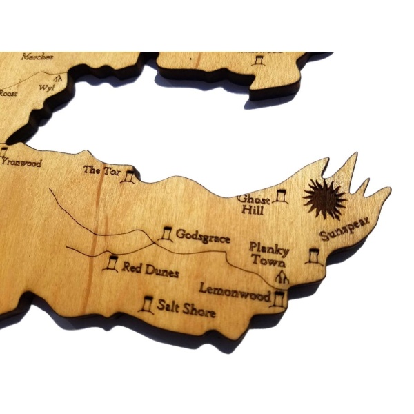 Westeros Wood Map - Image 4