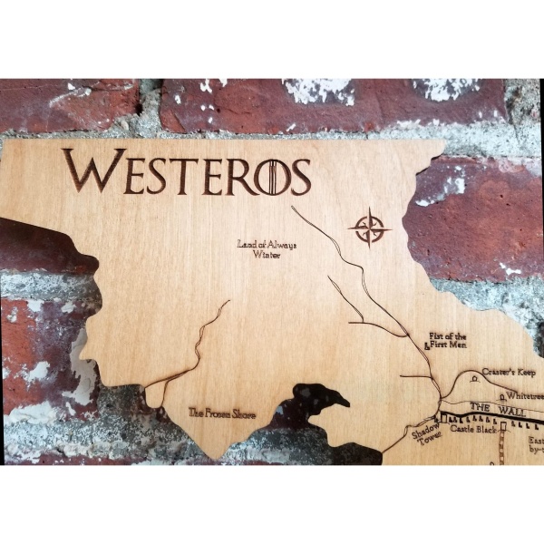 Westeros Wood Map - Image 7