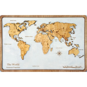 World Wood Map