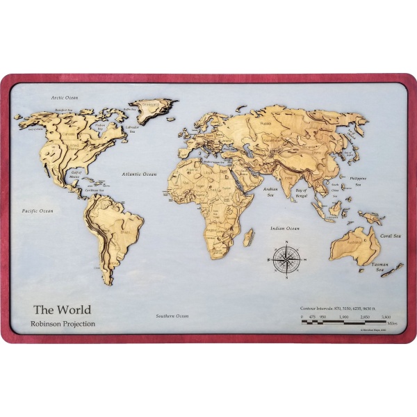 World Wood Map - Image 4