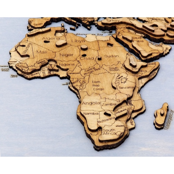 World Wood Map - Image 8