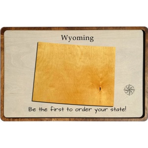 Wyoming Wood Map