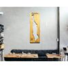 Manhattan Silhouette Wood Map