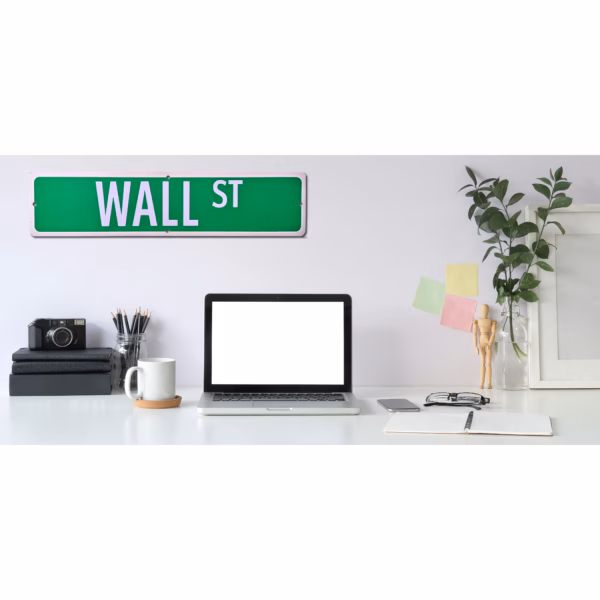 Wall Street St Iconic NYC Metal Street Sign - Decorative Wall Art for Home or Business - Image 2